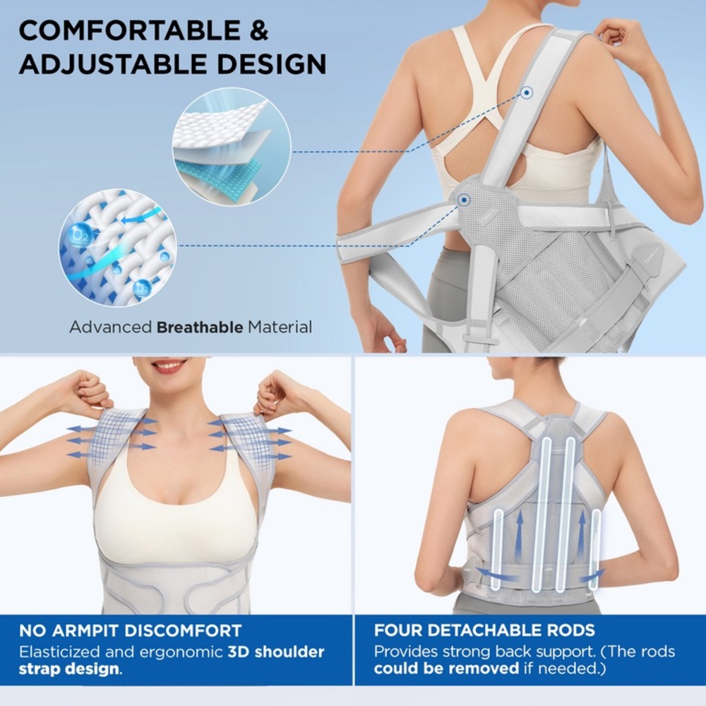 Vicorrect- Posture Corrector Back Support Brace -… - image 5